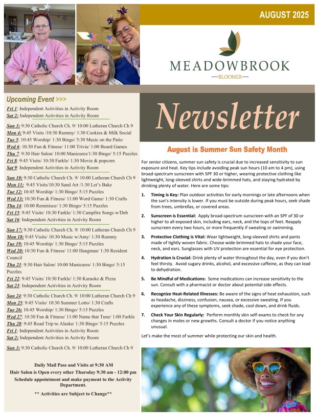 Click to open Newsletter in a new tab