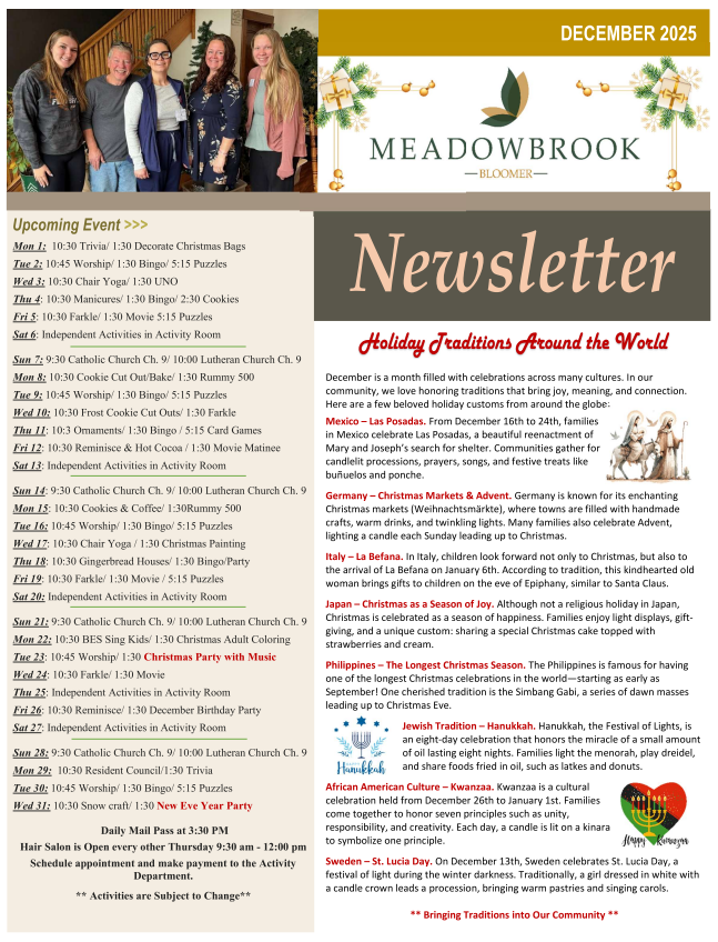 Click to open Newsletter in a new tab