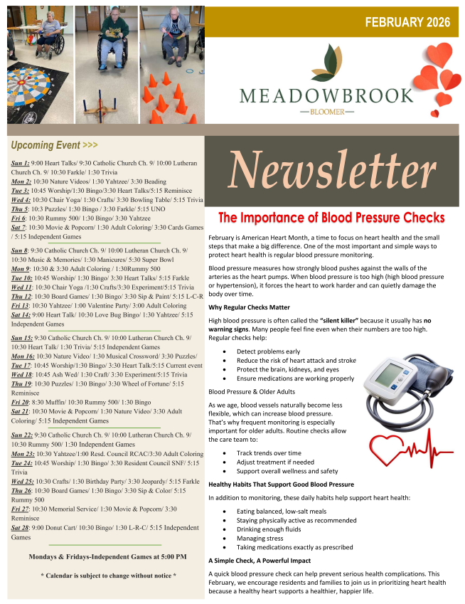 Click to open Newsletter in a new tab