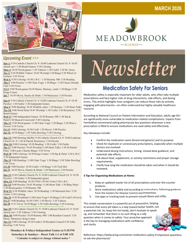 Click to open Newsletter in a new tab